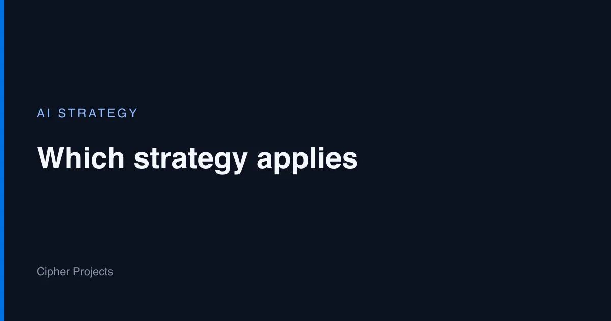 Which Australian AI Strategy Applies to Your Business?