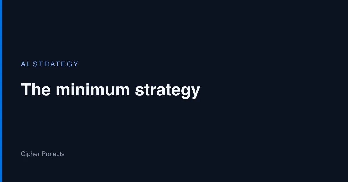 Does a Private Company Need an AI Strategy in Australia?