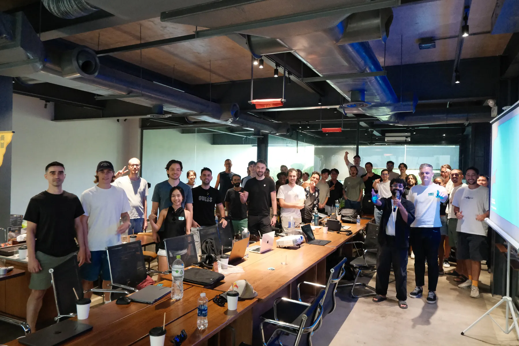 Developers and founders at Frontier Club AI Meetup #2 in Da Nang, Vietnam