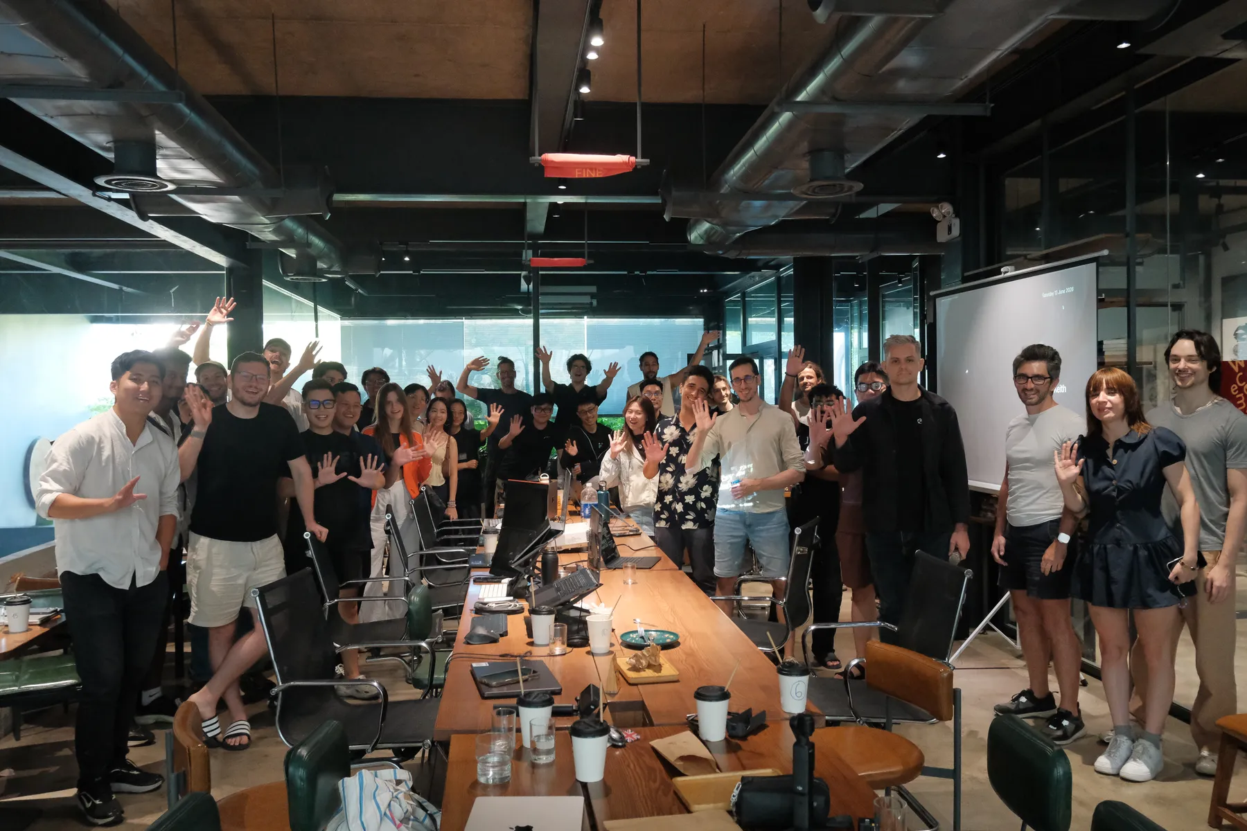 Founders, builders, and makers at Frontier Club AI Meetup #1 in Da Nang, Vietnam