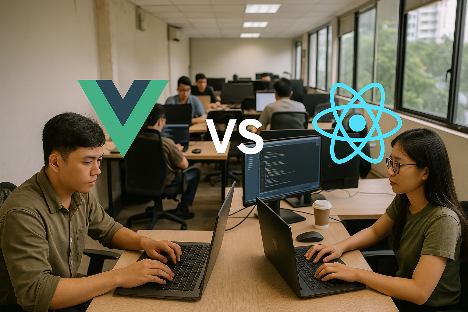 React vs Vue: Frontend Frameworks Compared in 2025